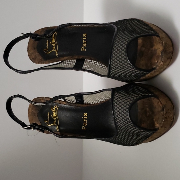 Christian Louboutin Cork Heels - Picture 2 of 11